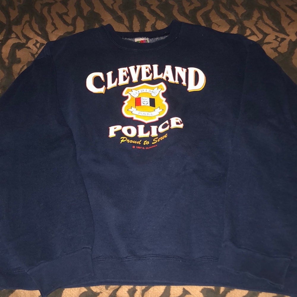 Cleveland Police sweatshirt